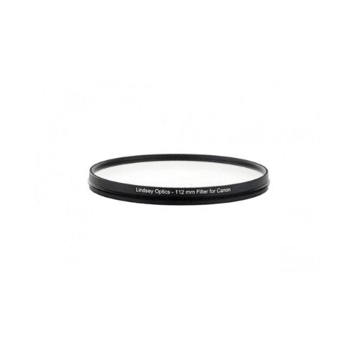 LINDSEY OPTICS - 112mm Clear Filter for Canon Cine-Servo 17-120 Zoom