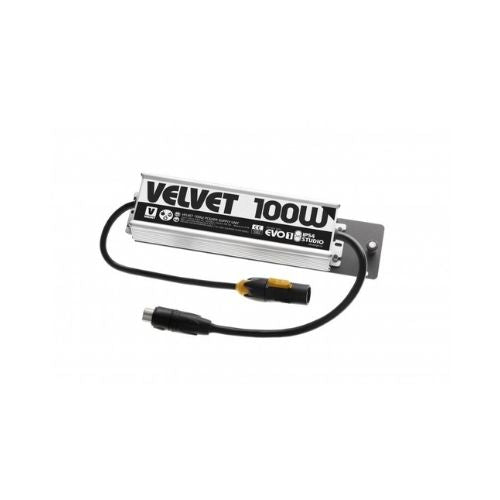 VELVET - 100W weatherproof AC power supply + mount + power cable for EVO 1 IP54