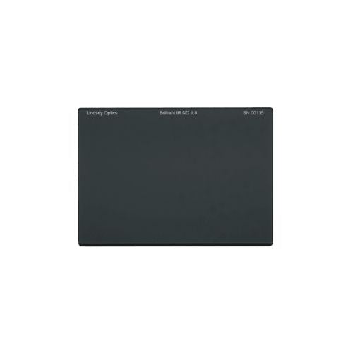 LINDSEY OPTICS - 4" x 5.650" Brilliant FS IR ND 1.8 Filter with Anti-Reflection Coating