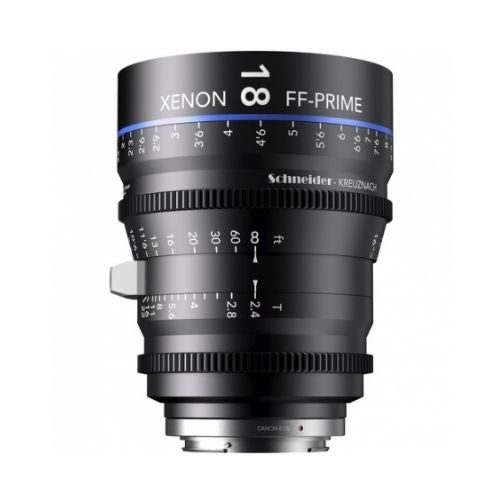 Schneider Xenon FF Prime Canon EF 18mm F2.4 (mètres)