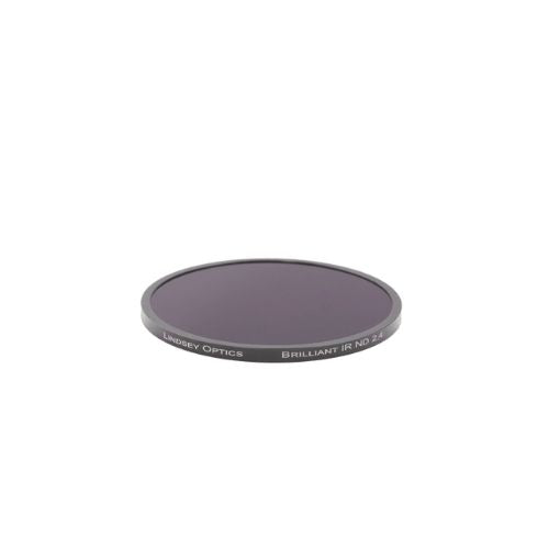 LINDSEY OPTICS - 4.5" Round Brilliant FS IR ND 2.4 Filter with Anti-Reflection Coating