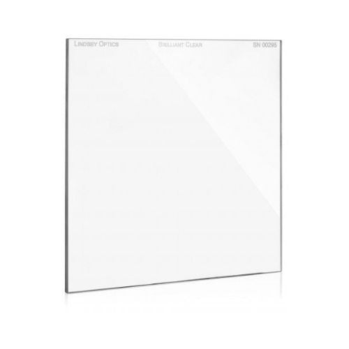 LINDSEY OPTICS - 6.6" x 6.6" Brilliant Clear Filter with Anti-Reflection Coating