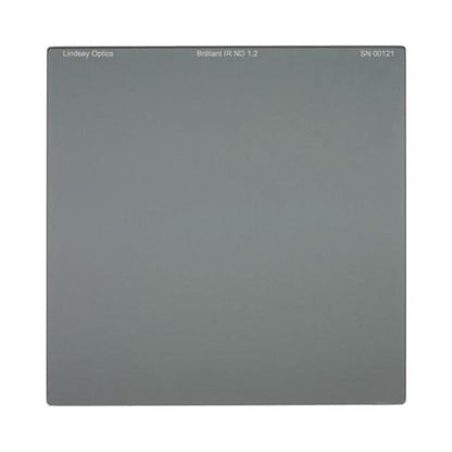 LINDSEY OPTICS - 4" x 4" Brilliant IR ND 1.2 Filter with Anti-Reflection Coating