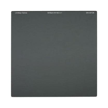 LINDSEY OPTICS - 4" x 4" Brilliant IR ND 2.4 Filter with Anti-Reflection Coating