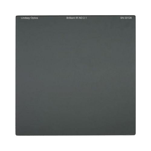 LINDSEY OPTICS - 4" x 4" Brilliant IR ND 2.4 Filter with Anti-Reflection Coating