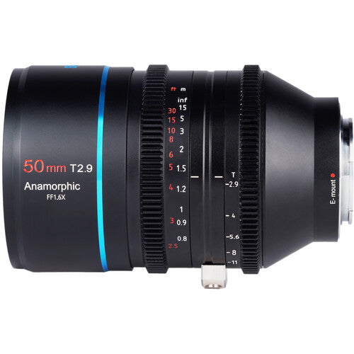 50mm T2.9 1.6x Full-Frame Anamorphic lens(E mount)