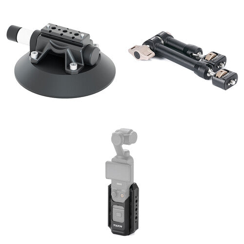 Tilta Suction Cup, Articulating Arm & Accessory Mount Kit for DJI Osmo Pocket 3