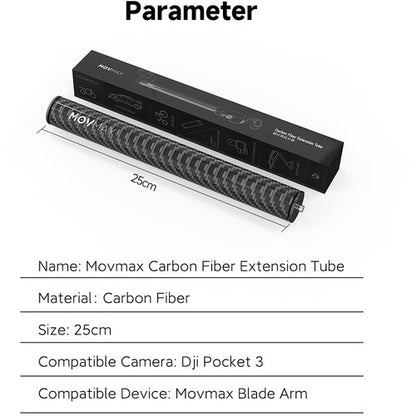 Movmax Carbon Fiber Extension Tube