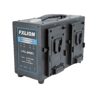 FXLION - Chargeur rapide V-Mount 4 canaux