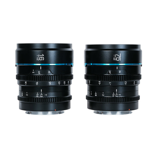 SIRUI Nightwalker Series 16 & 75mm T1.2 S35