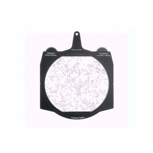 LINDSEY OPTICS - Brilliant² 6.6x6.6" Rota-Streak™ PINK Confetti