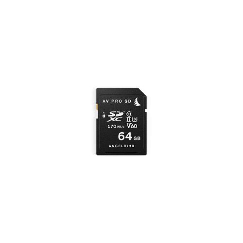 Angelbird SD Card AV PRO UHS-II 64Go V60