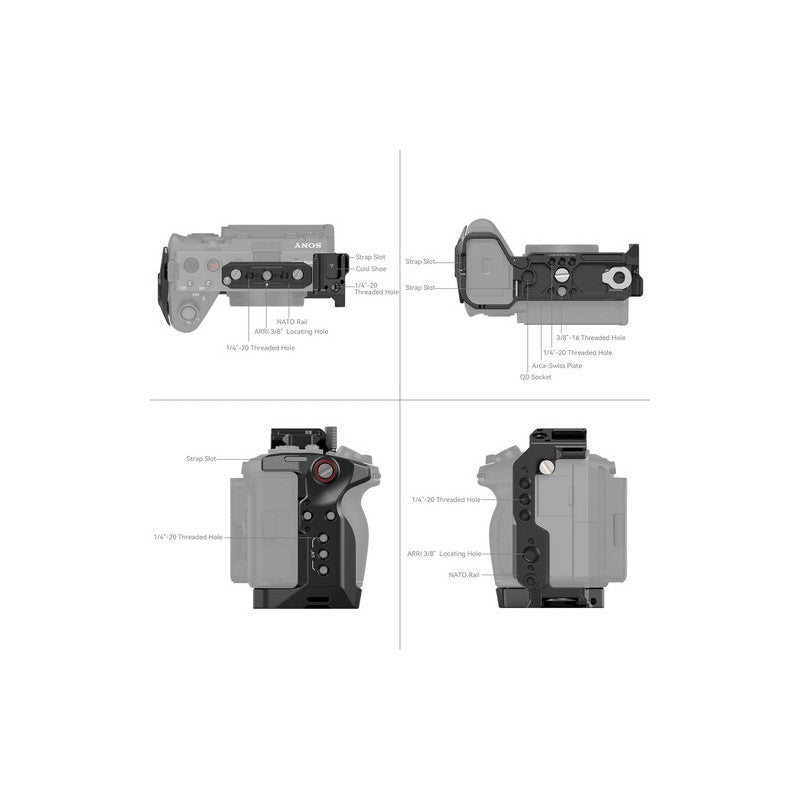 SmallRig 4183 - Standard Cage Kit for Sony FX30 / FX3