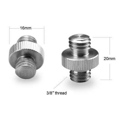 SmallRig 1065 Double Head Stud 2pcs pack with 3/8" to 3/8" thread