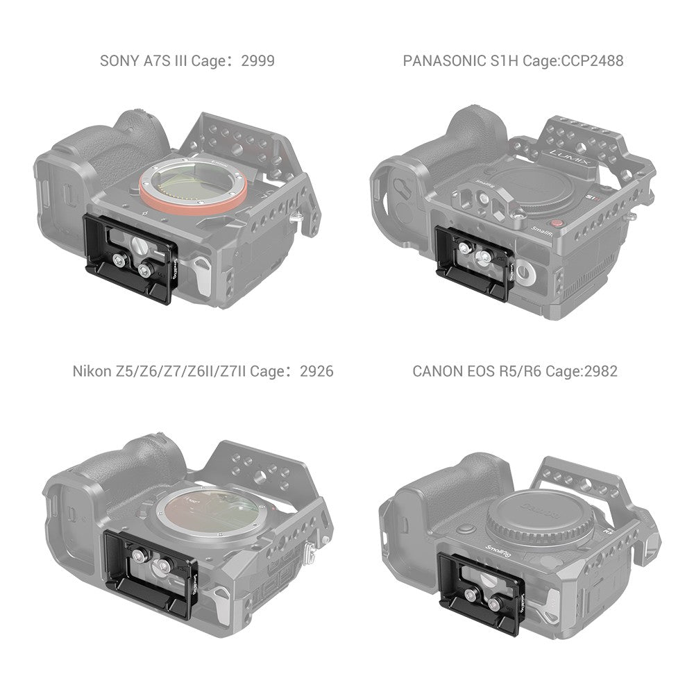 SmallRig 3154 Arca-Type Quick Release Plate for DJI RS2 RSC2