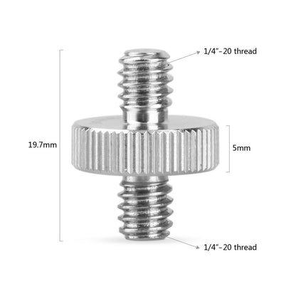 SmallRig 828 - Double Head Stud with 1/4" to 1/4" thread