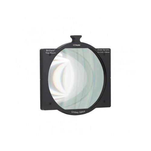 LINDSEY OPTICS - 4"x5.65" +2 Diopter Brilliant² Tray Mount Close-Up Lens