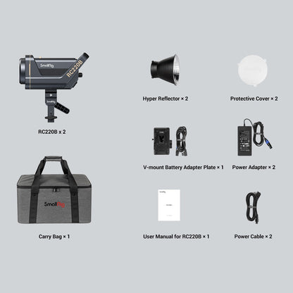 SmallRig 4026 RC220B 2 COB Light Kit