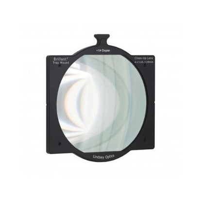 LINDSEY OPTICS - 4"x5.65" +1/4 Diopter Brilliant² Tray Mount Close-Up Lens