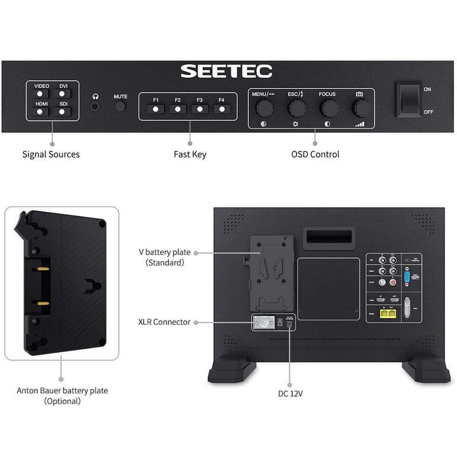 SEETEC Monitor FS173-S4K 17.3 inch