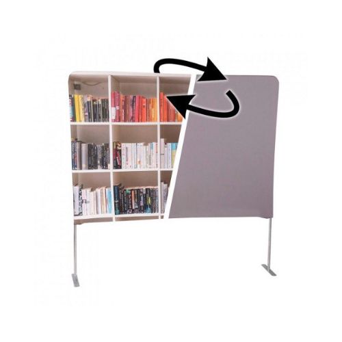 MANFROTTO - Manfrotto Video Conference Background Grey / Bookcase