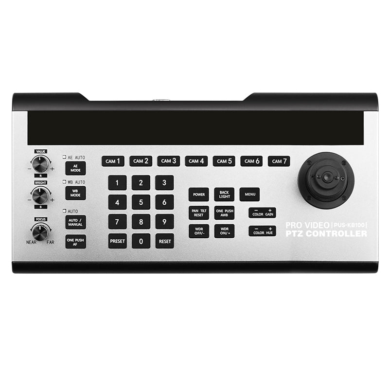 PUAS PTZ Camera Controller to Control&Manage all Pro AV Broadcast