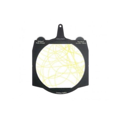 LINDSEY OPTICS - Brilliant² 4x5.65" Rota-Streak™ YELLOW Swirl