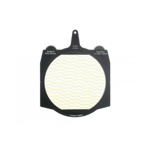 LINDSEY OPTICS - Brilliant² 4x5.65" Rota-Streak™ YELLOW 4 Point Star