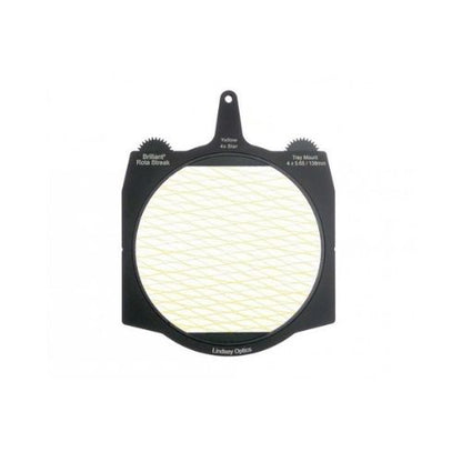 LINDSEY OPTICS - Brilliant² 4x5.65" Rota-Streak™ YELLOW 4 Point Star