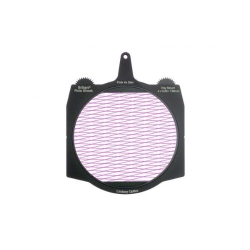 LINDSEY OPTICS - Brilliant² 4x5.65" Rota-Streak™ PINK 4 Point Star