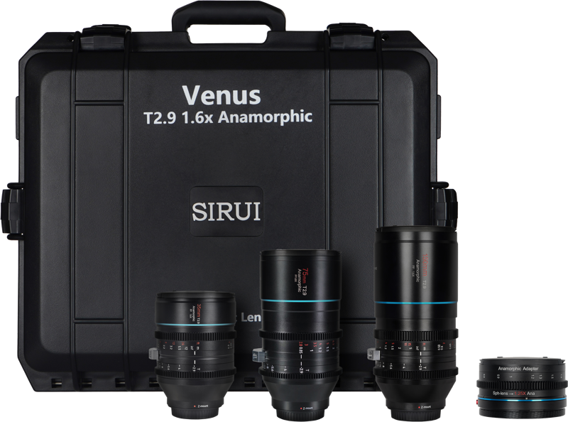 SIRUI Venus 135mm T2.9 1.8x Objectif anamorphique plein format