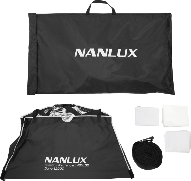 NANLUX - Softbox Rectangle 140x100 Dyno 1200C (Quick release)