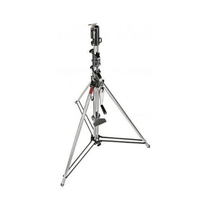 MANFROTTO - Geared Wind-Up Stand With Safety Release Cable, Chrome Steel