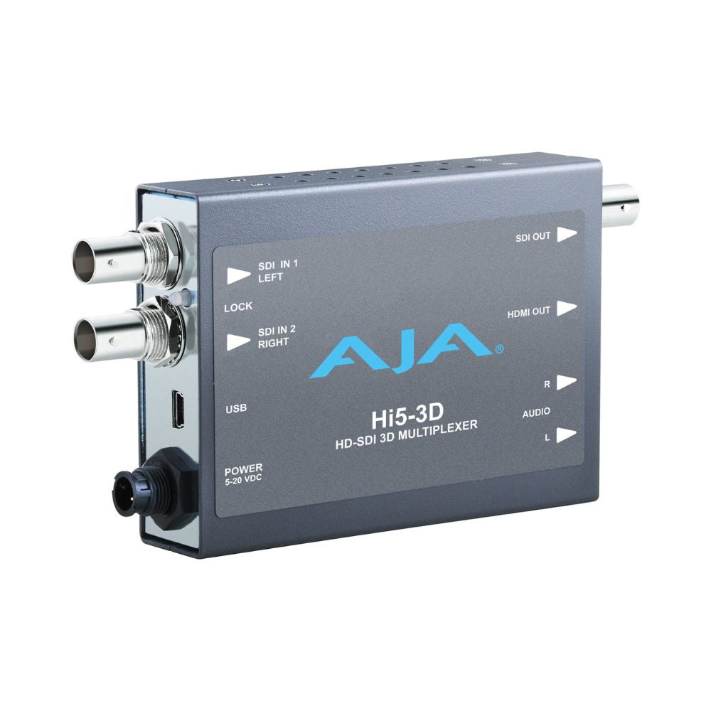 AJA Hi5-3D Dual HD-SDI to HDMI 3D Multiplexer Mini-Converter