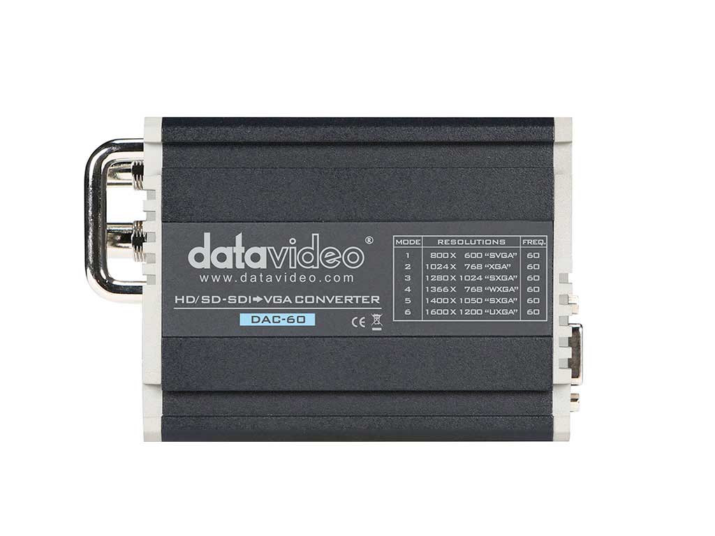 DataVideo DAC-60 (3G SDI vers VGA)