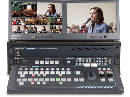 DataVideo GO-1200-Studio - Studio de production HDMI/SDI 6 entrées & streaming