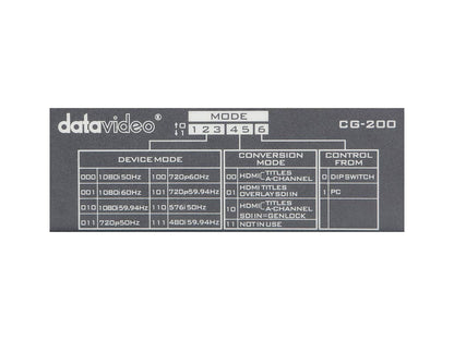 DataVideo TC-200