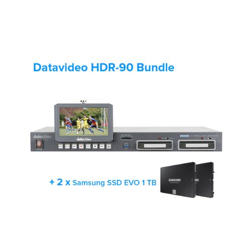 DataVideo HDR-90 (4K Recorder-Bundle)