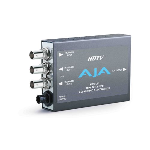 AJA - HD10CEA - Convertisseur SD/HD-SDI vers analogique audio/vidéo