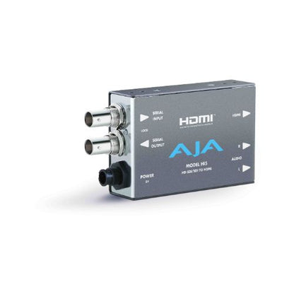 AJA - HI5 - HD/SD-SDI vers HDMI Video et Audio Converter avec DWP