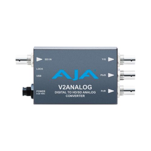 AJA - V2Analog - HD/SD-SDI to Analog Mini-Converter