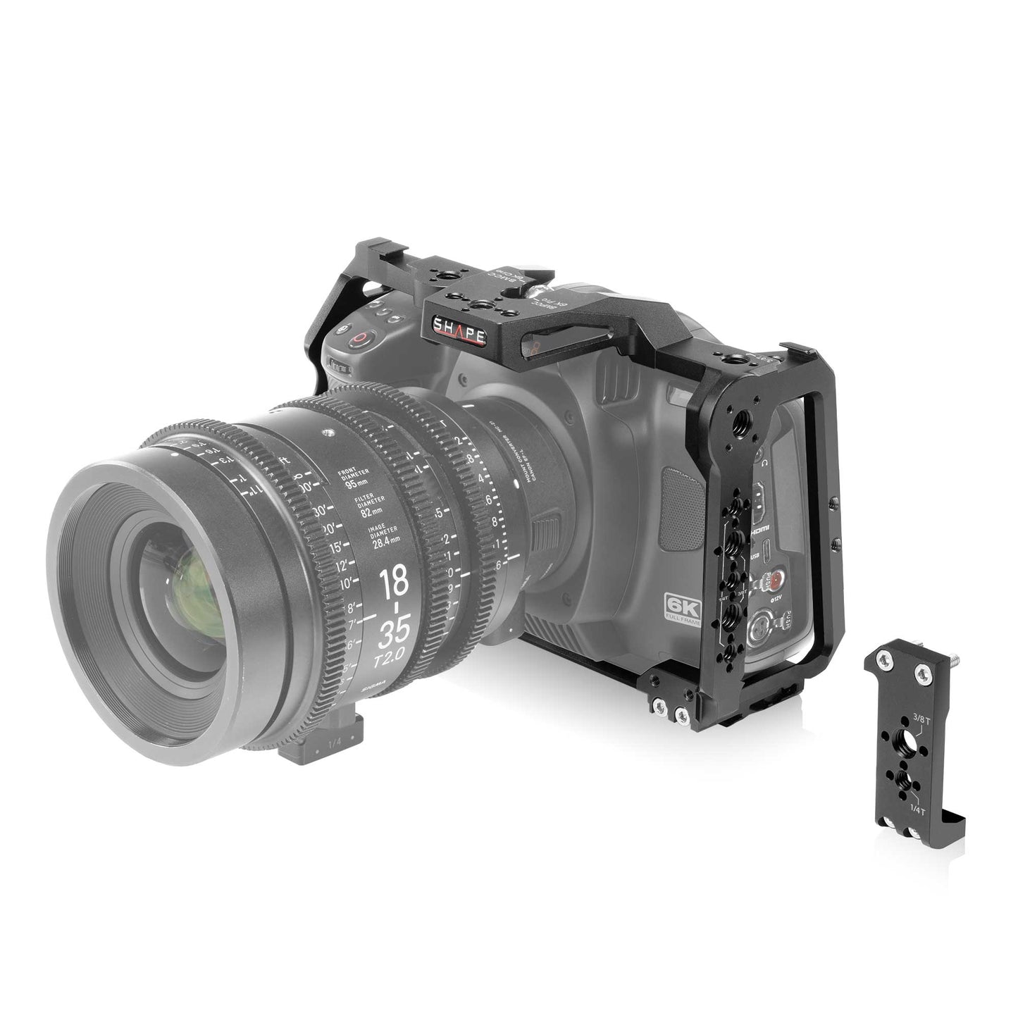 Shape - Cage SHAPE pour Blackmagic Cinema Camera 6K/6K Pro/6K G2