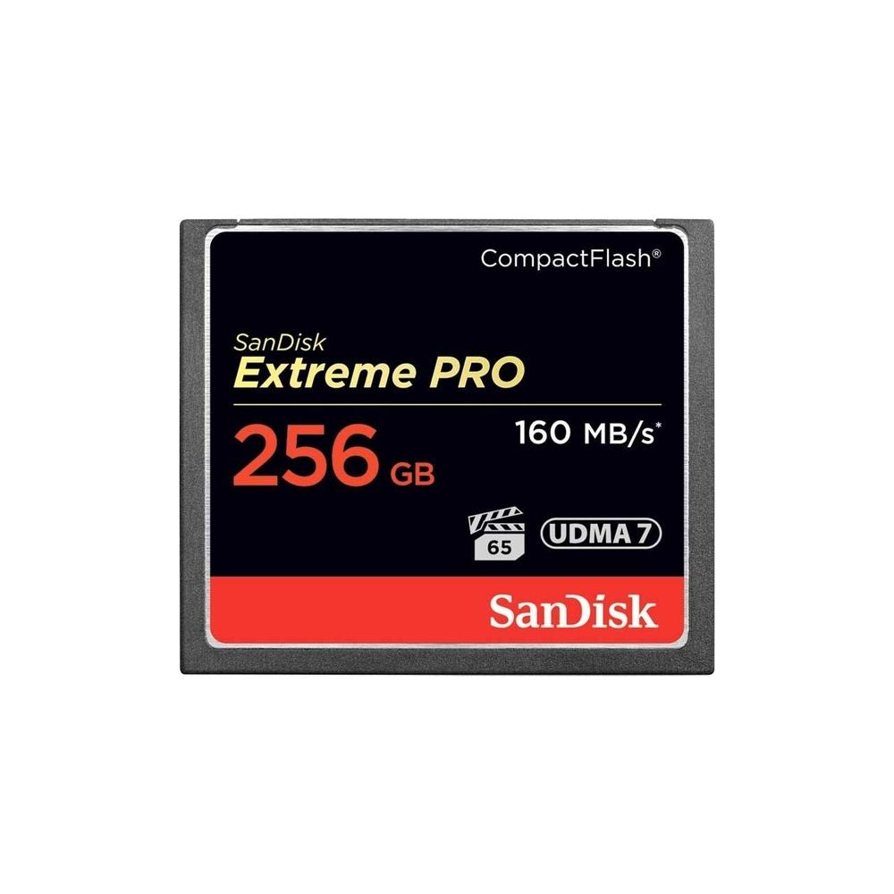 SanDisk Compact Flash Extreme Pro 256Go 160Mo/s