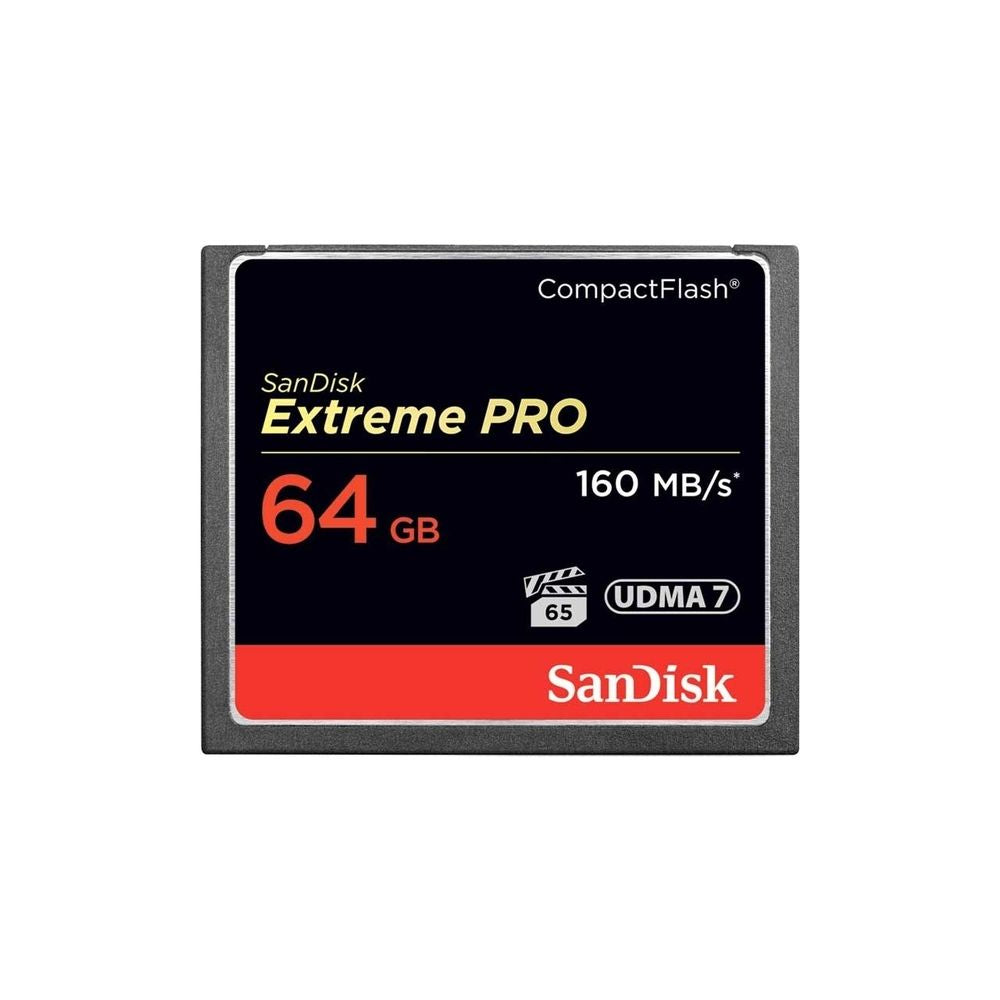 SanDisk Compact Flash Extreme Pro 64Go 160Mo/s