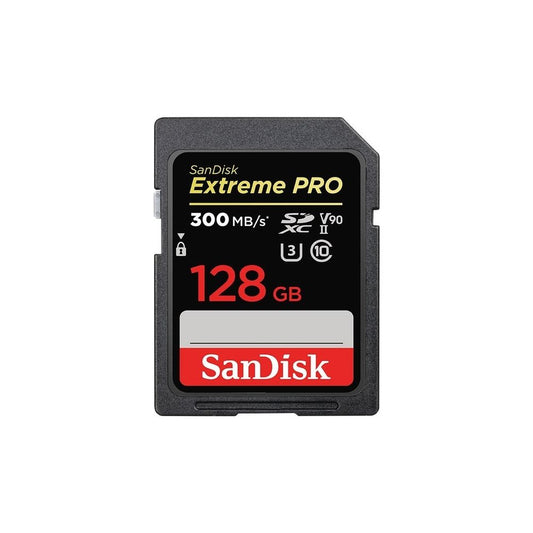 SanDisk SD Extreme Pro 128Go UHS-II 300Mo/s V90