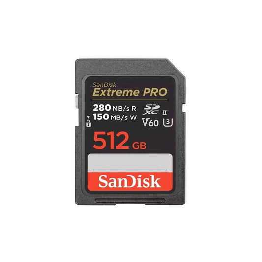 SanDisk SD Extreme Pro 512GB UHS-II 280MB/s V60