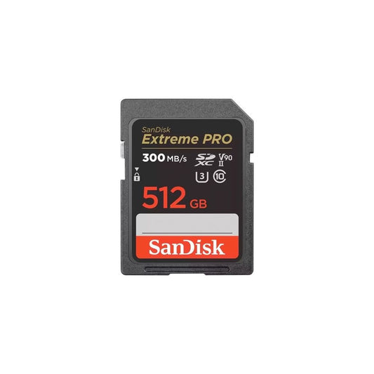 SanDisk SD Extreme Pro 512GB UHS-II 300MB/s V90