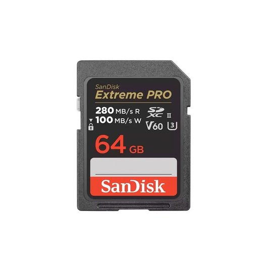 SanDisk SD Extreme Pro 64GB UHS-II 280MB/s V60