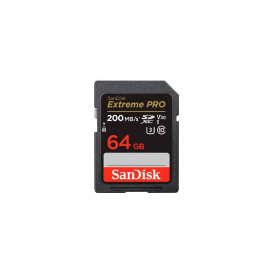 SanDisk SD Extreme Pro UHS-I 64Go 200Mo/s