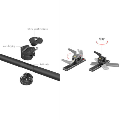 SmallRig 3953 Wireless Control Handheld Ring for DJI RS Series